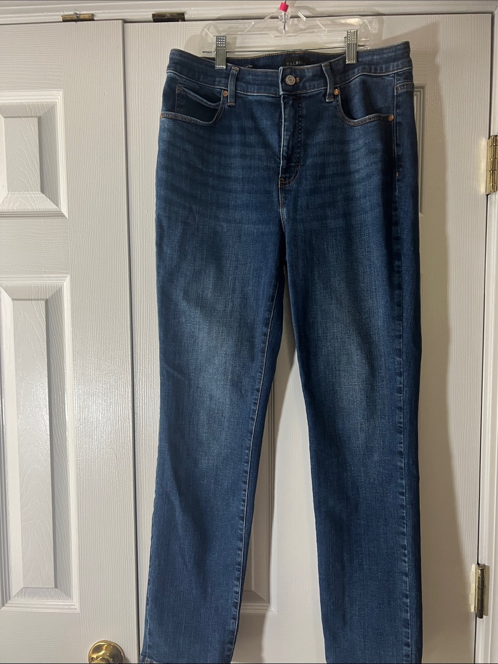 Talbots Women's Deep Indigo Straight-Leg Jeans